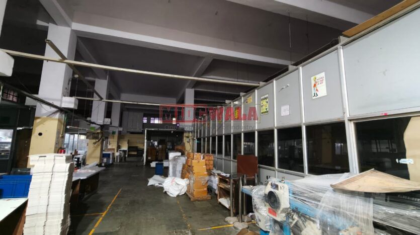 Manufacturing factory building for rent in Pawane MIDC, Navi Mumbai