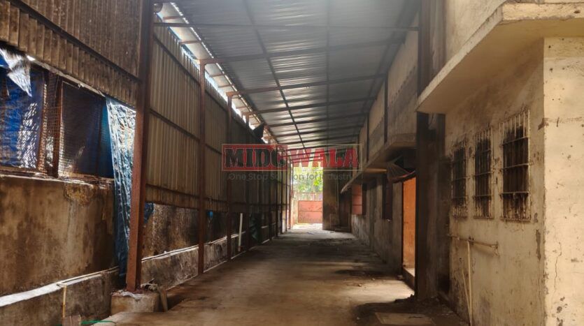 Prime factory space now available for lease in Koparkhairane, Navi Mumbai.