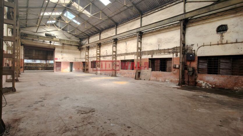 Prime factory space now available for lease in Koparkhairane, Navi Mumbai.
