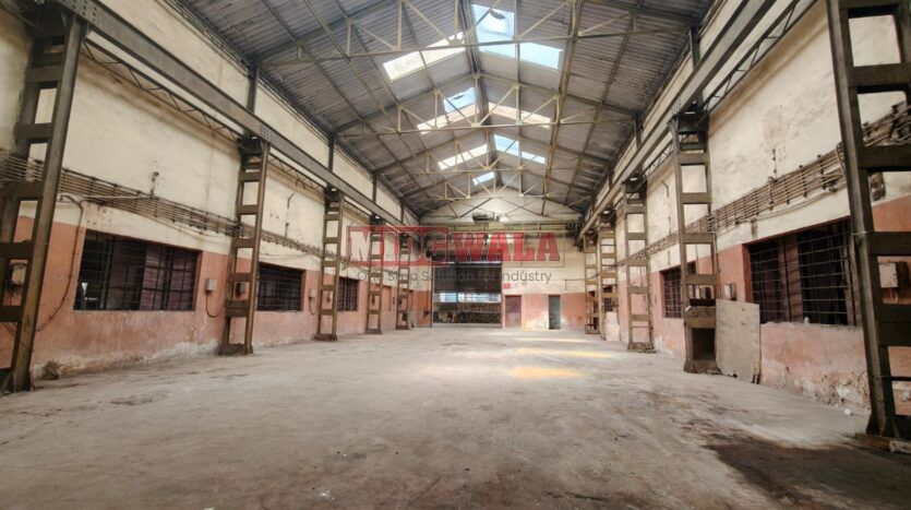 Prime factory space now available for lease in Koparkhairane, Navi Mumbai.