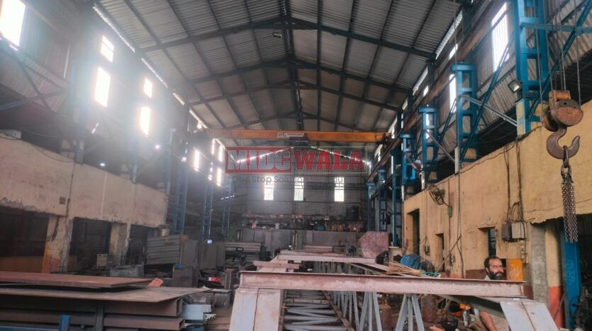 10,000 sq ft industrial shed in Mahape, Navi Mumbai