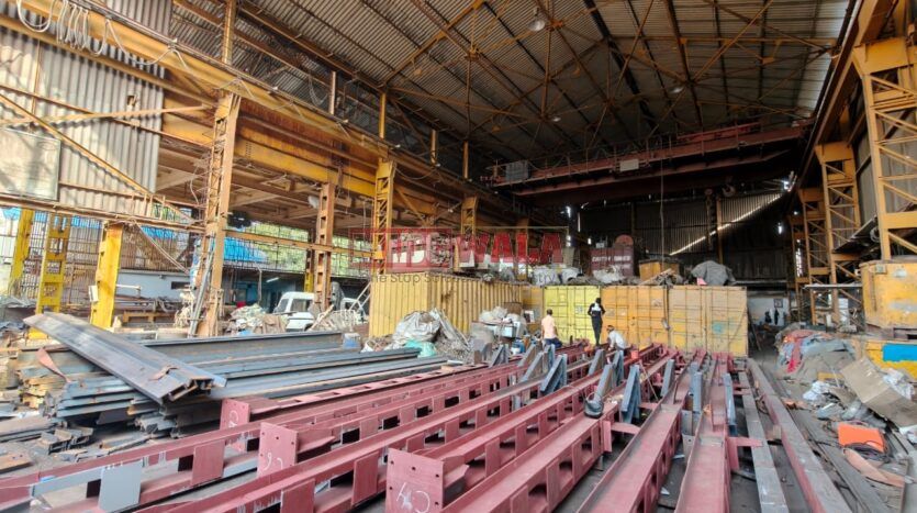 Engineering shed interior in Koparkhairane MIDC, Navi Mumbai