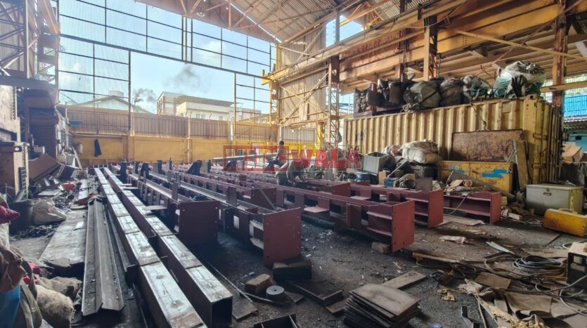 Engineering shed interior in Koparkhairane MIDC, Navi Mumbai