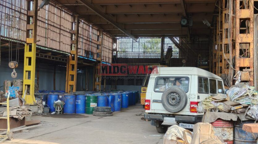 Engineering shed interior in Koparkhairane MIDC, Navi Mumbai