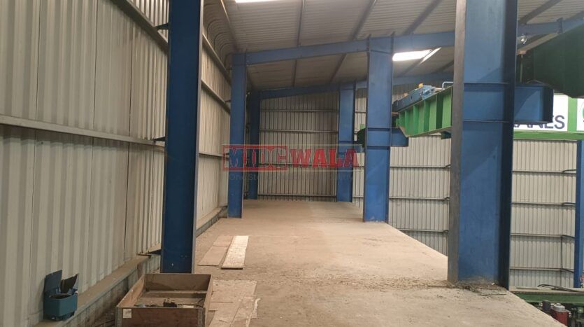 industrial shed for lease in prime Rabale MIDC