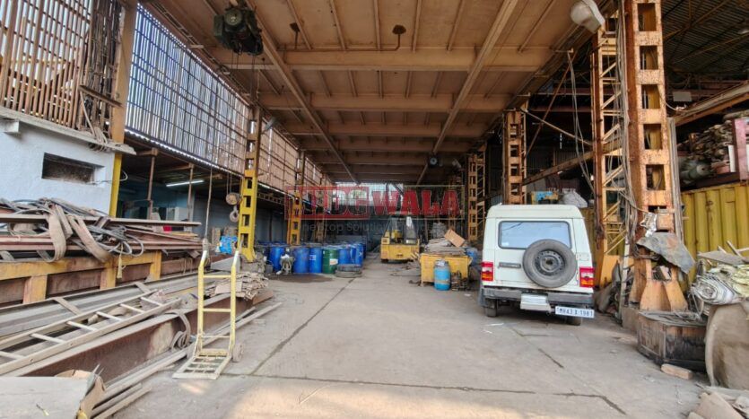 Engineering shed interior in Koparkhairane MIDC, Navi Mumbai