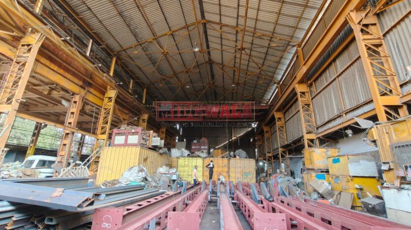 Engineering shed interior in Koparkhairane MIDC, Navi Mumbai