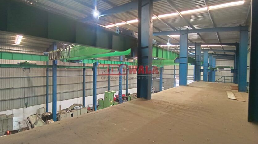 industrial shed for lease in prime Rabale MIDC