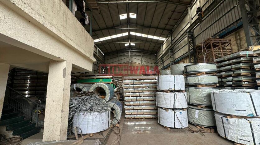 Industrial Shed for rent right inside Kalamboli Steel Market, Navi Mumbai