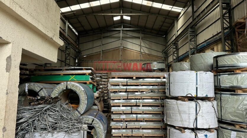 Industrial Shed for rent right inside Kalamboli Steel Market, Navi Mumbai