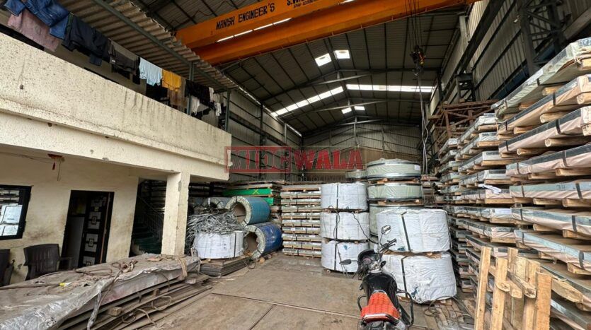 Industrial Shed for rent right inside Kalamboli Steel Market, Navi Mumbai