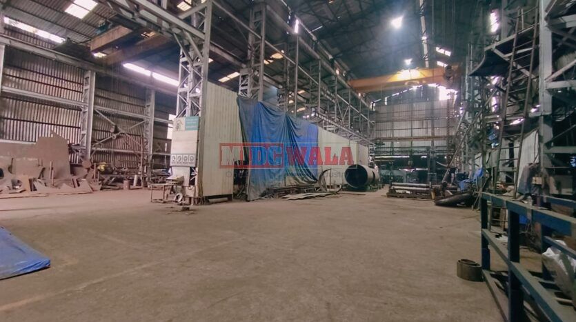 Ready-to-move engineering factory building for lease in Taloja MIDC