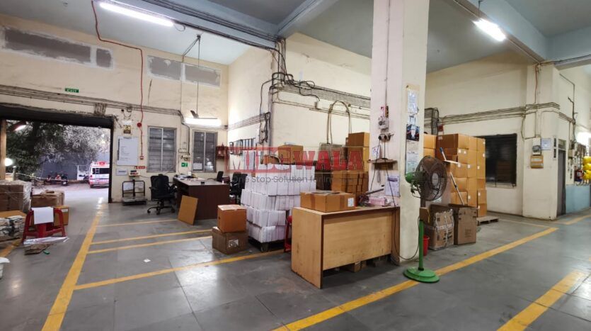 Logistics warehouse for rent in Koparkhairane MIDC, Navi Mumbai