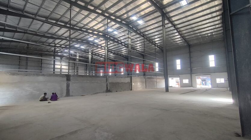 Industrial shed for rent in Bhiwandi MIDC.