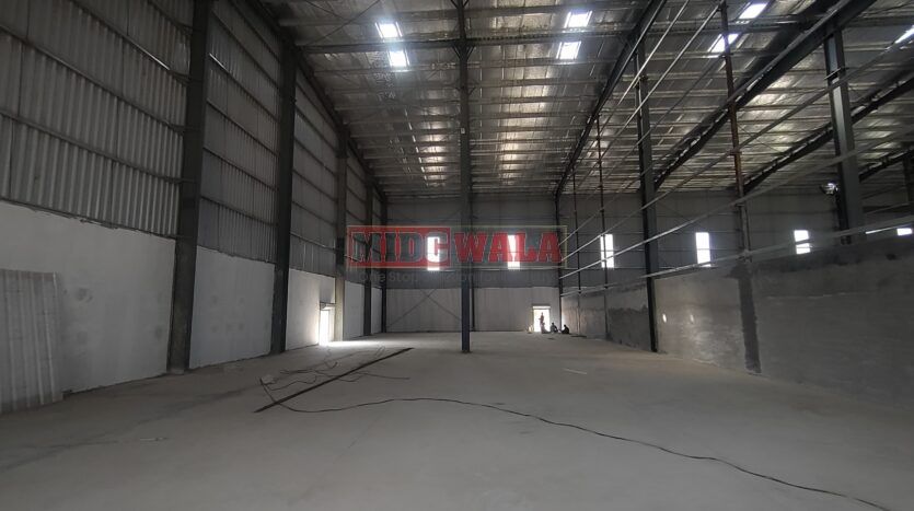 Industrial shed for rent in Bhiwandi MIDC.