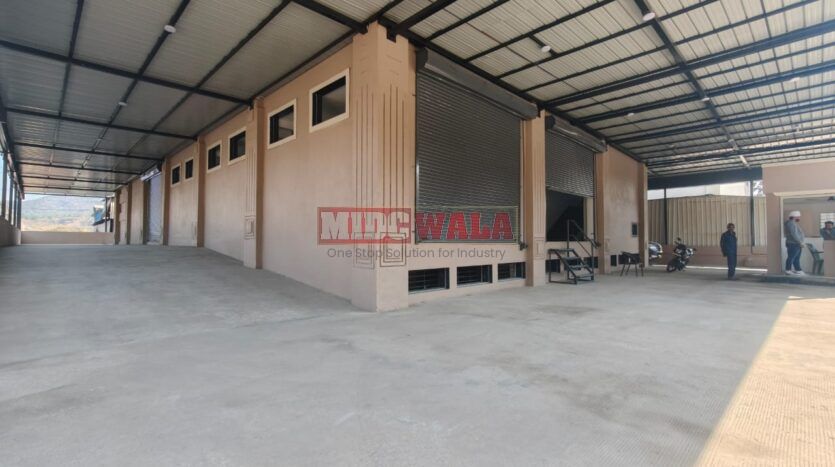 RCC industrial factory building in Koparkhairane MIDC