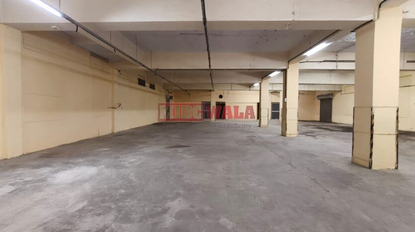 Available for lease is a premium RCC-structured warehouse