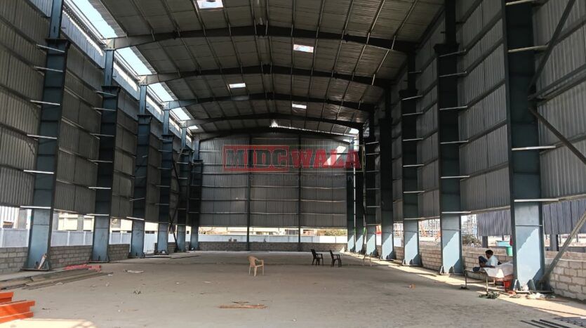 Large industrial shed for lease in Ambernath MIDC